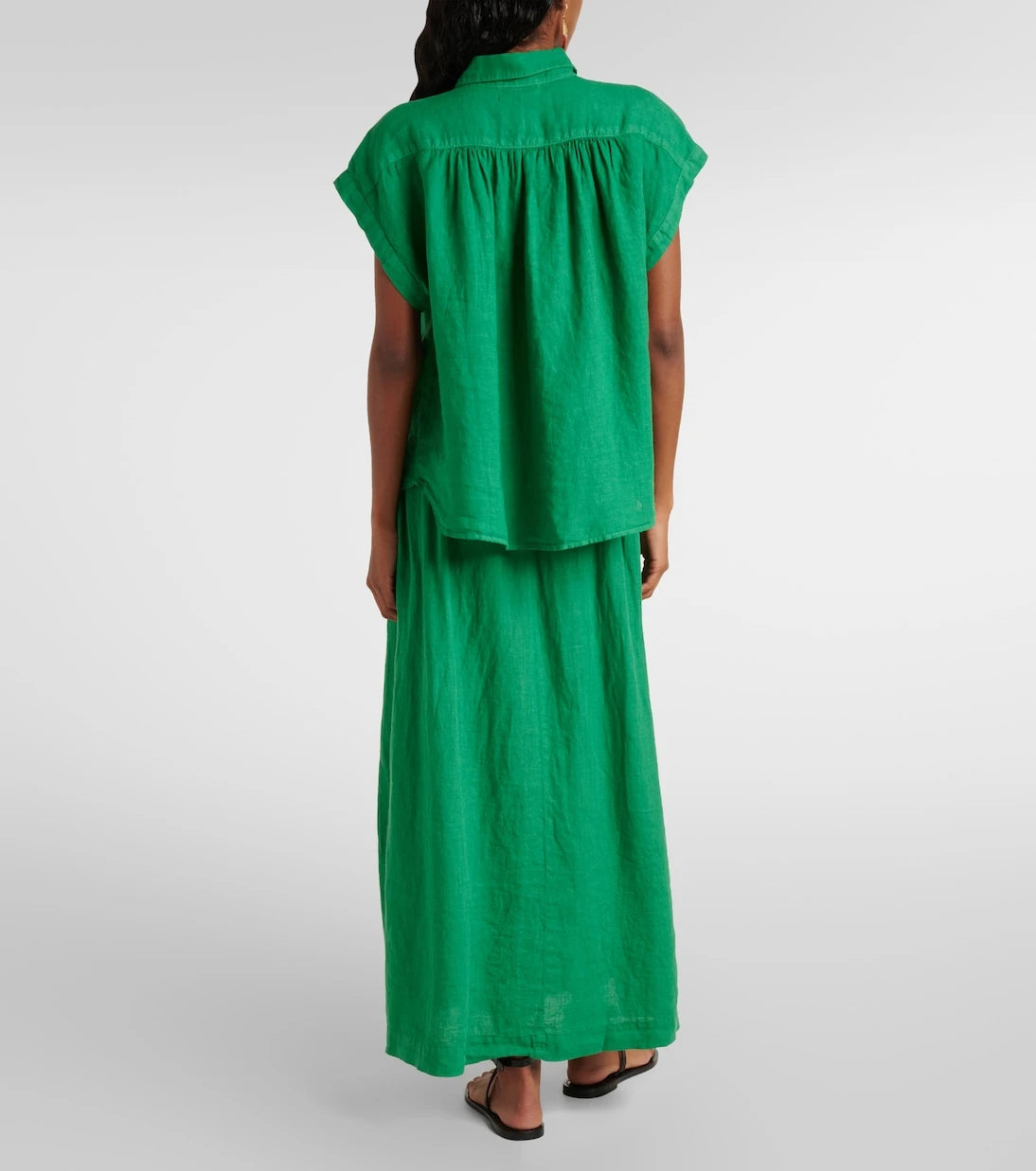 Velvet - Elowen linen top