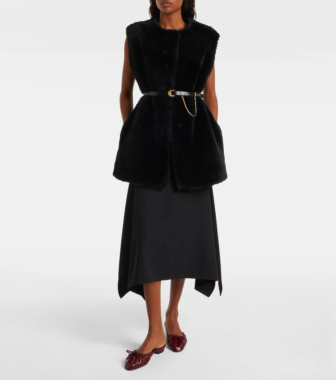 Herbert Levine - Gather Around patent leather mules