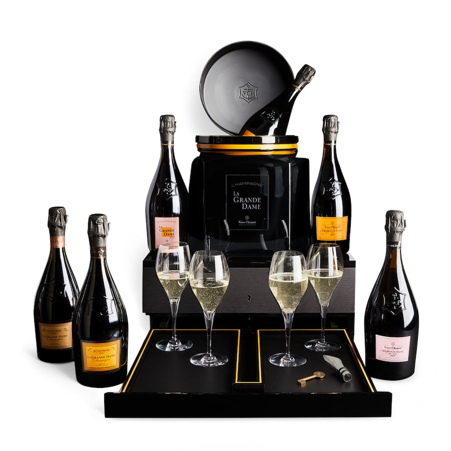 Veuve Clicquot x Baccarat La Grande Dame Inkwell Champagne Case (6 x 75cl)