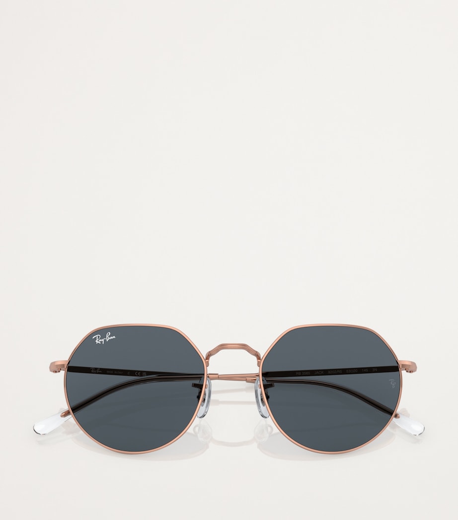 Ray-Ban Gold Metal 0RB3565 Sunglasses