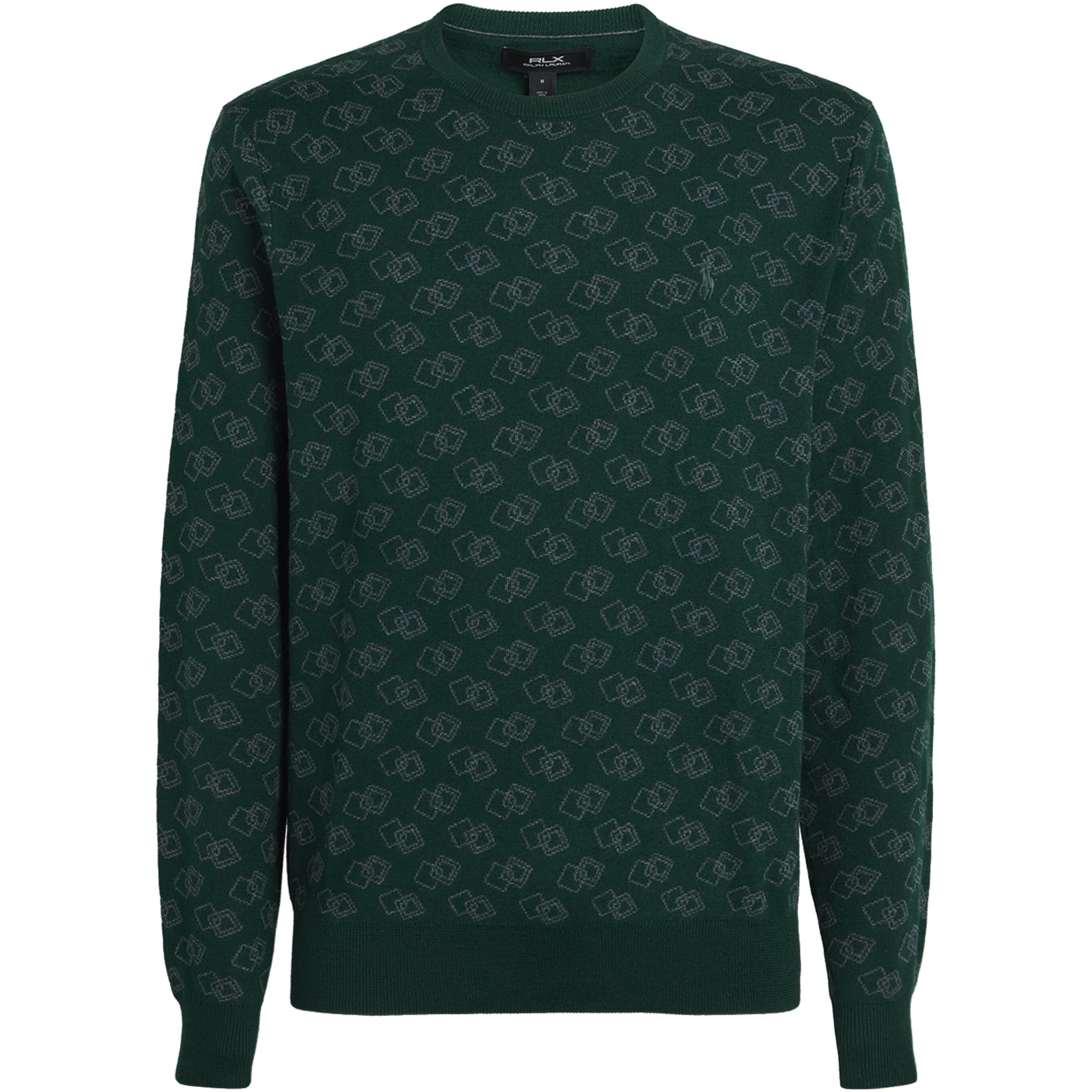 Geometric Jacquard Sweater