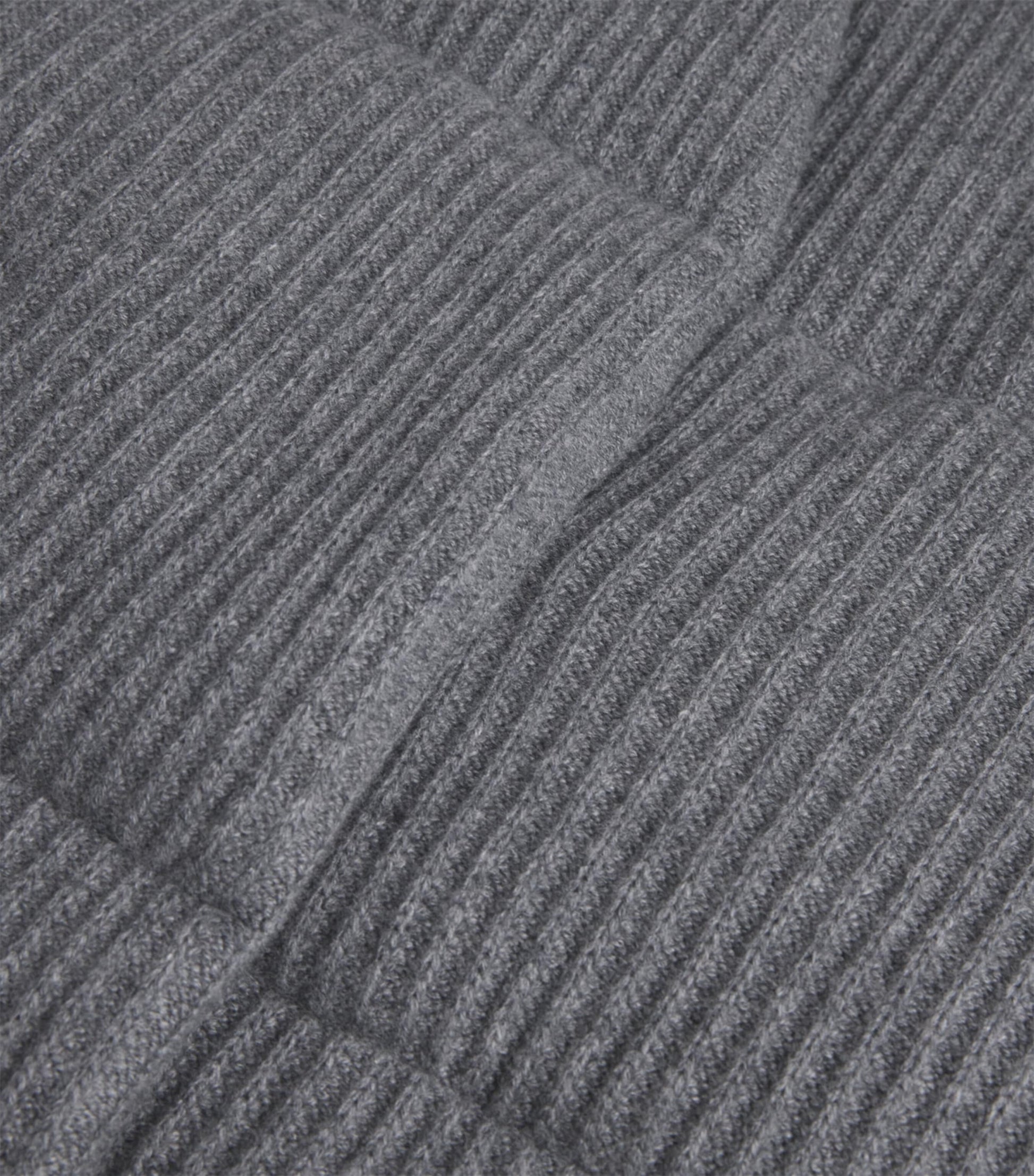 Le Kasha Grey Cashmere Linz Puffer Jacket