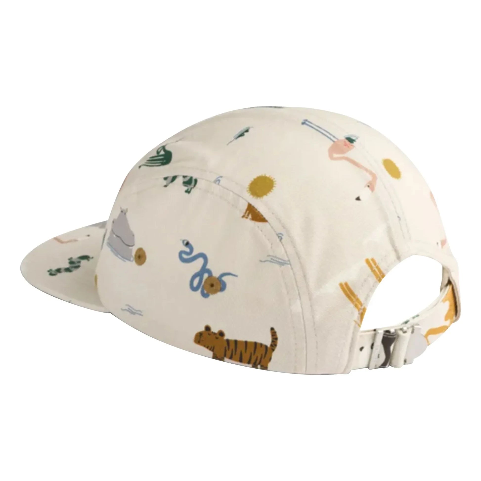 Liewood - Rory Animal Caps Organic Cotton | Ecru