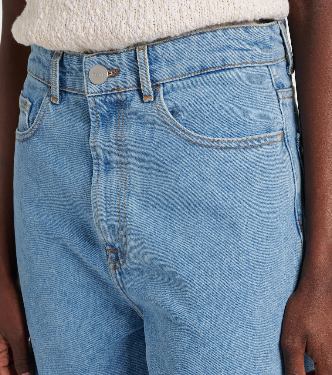 Róhe - Oversized denim shorts