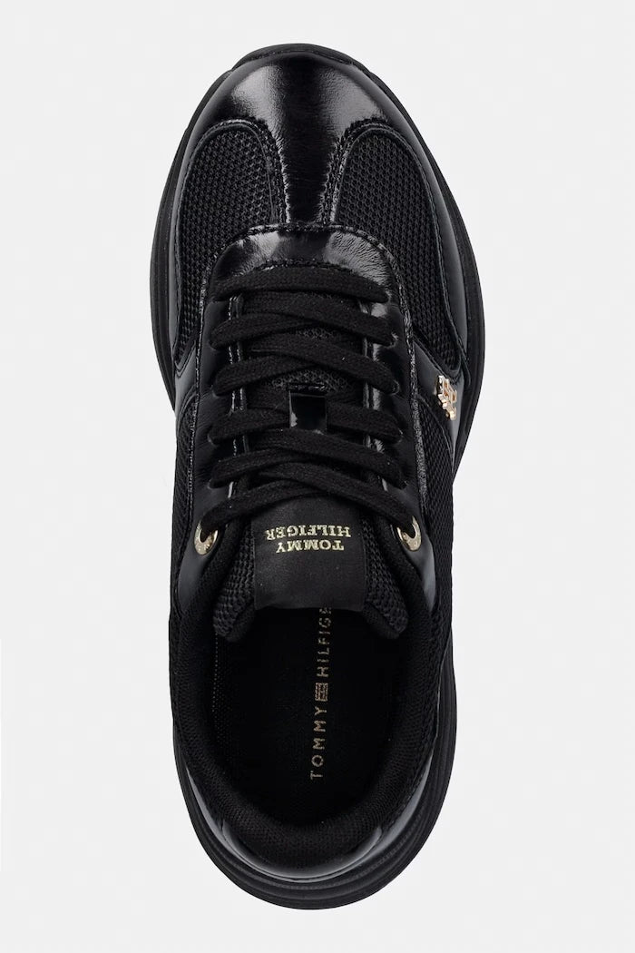 Tommy Hilfiger MODERN RUNNER SHINY LEATHER маратонки дамски