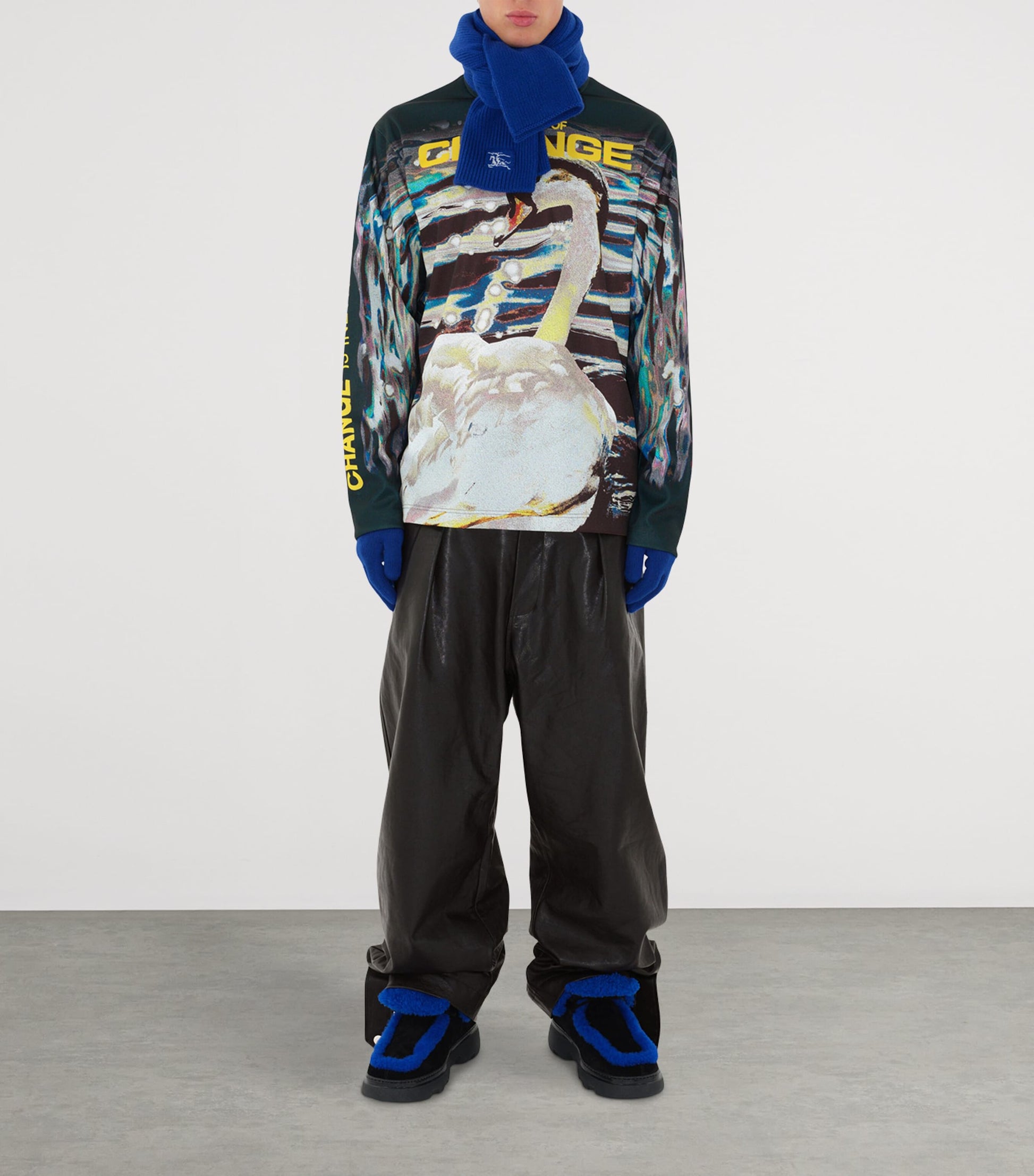 Cashmere Equestrian Knight Design Beanie