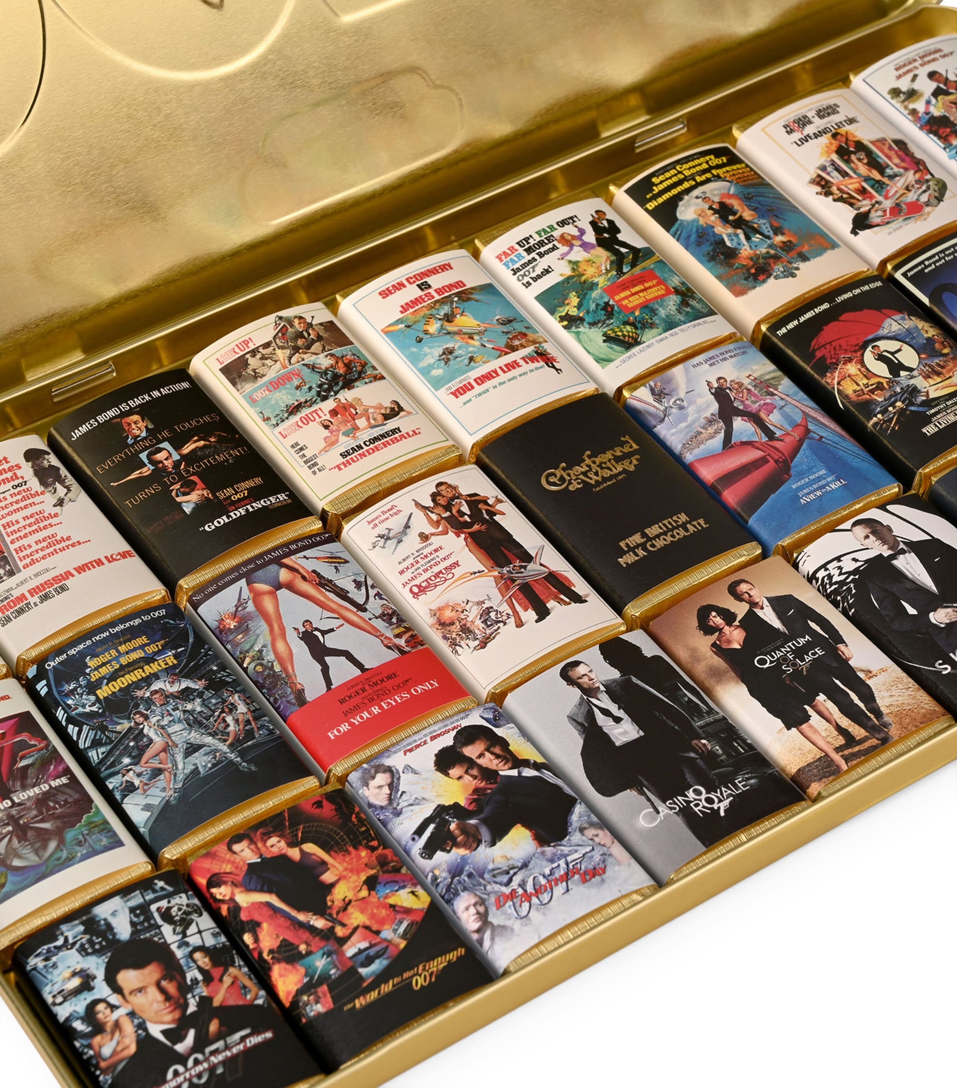James Bond Mini Chocolate Bar Selection (270g)