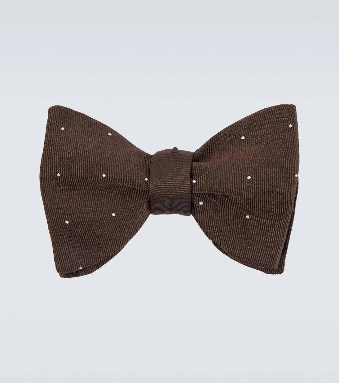 Dunhill - Polka-dot silk bow tie