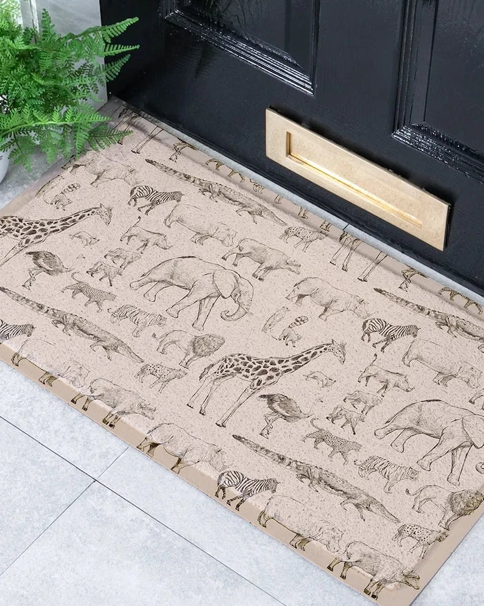 Artsy Doormats Elephant Vintage Paspas