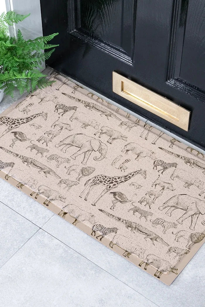 Изтривалка Artsy Doormats Elephant Vintage
