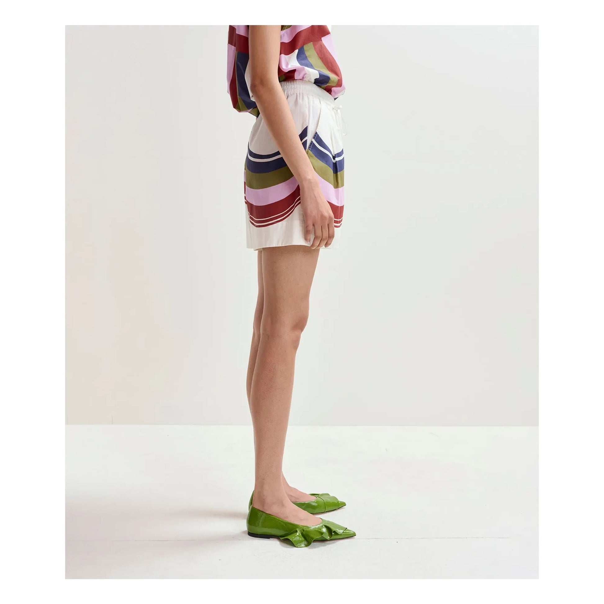 Essentiel Antwerp - Jive Cotton shorts | Blue