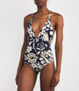 La Doublej Multi Selva Print Sexy Swimsuit