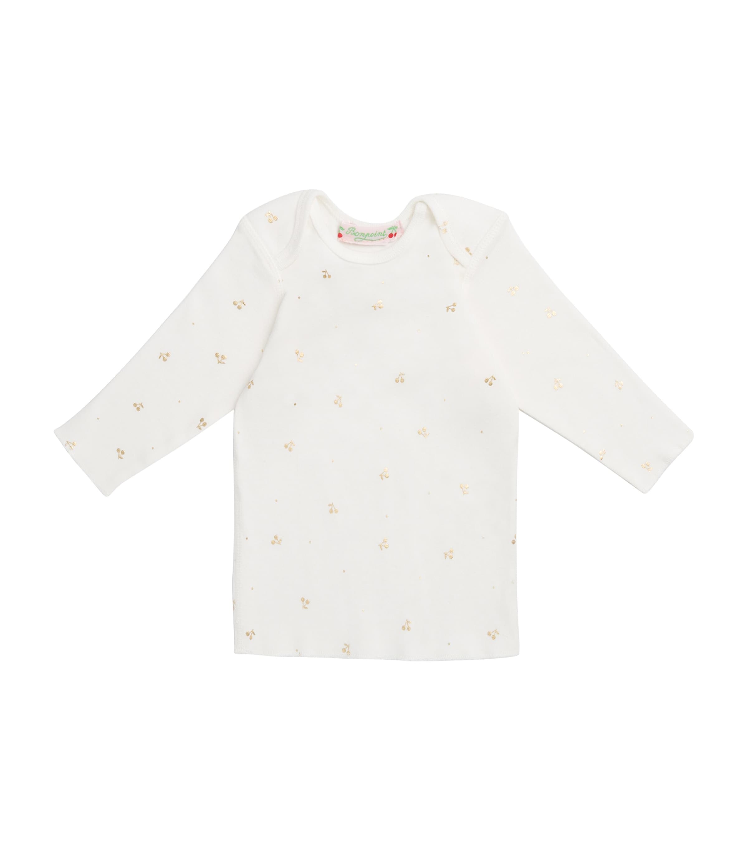 Bonpoint Cherry Print Pyjama Set (1-18 Months)