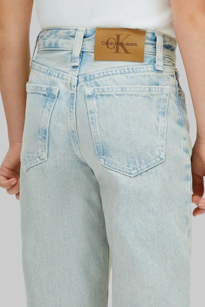Calvin Klein Jeans çocuklar için wide leg jean