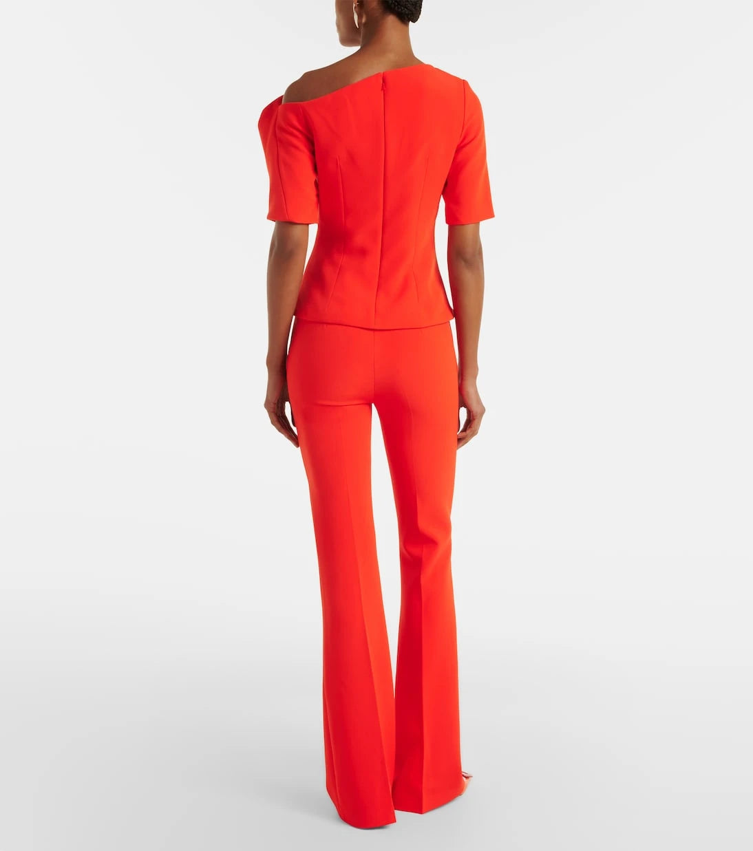 Safiyaa - Alexa crêpe flared pants