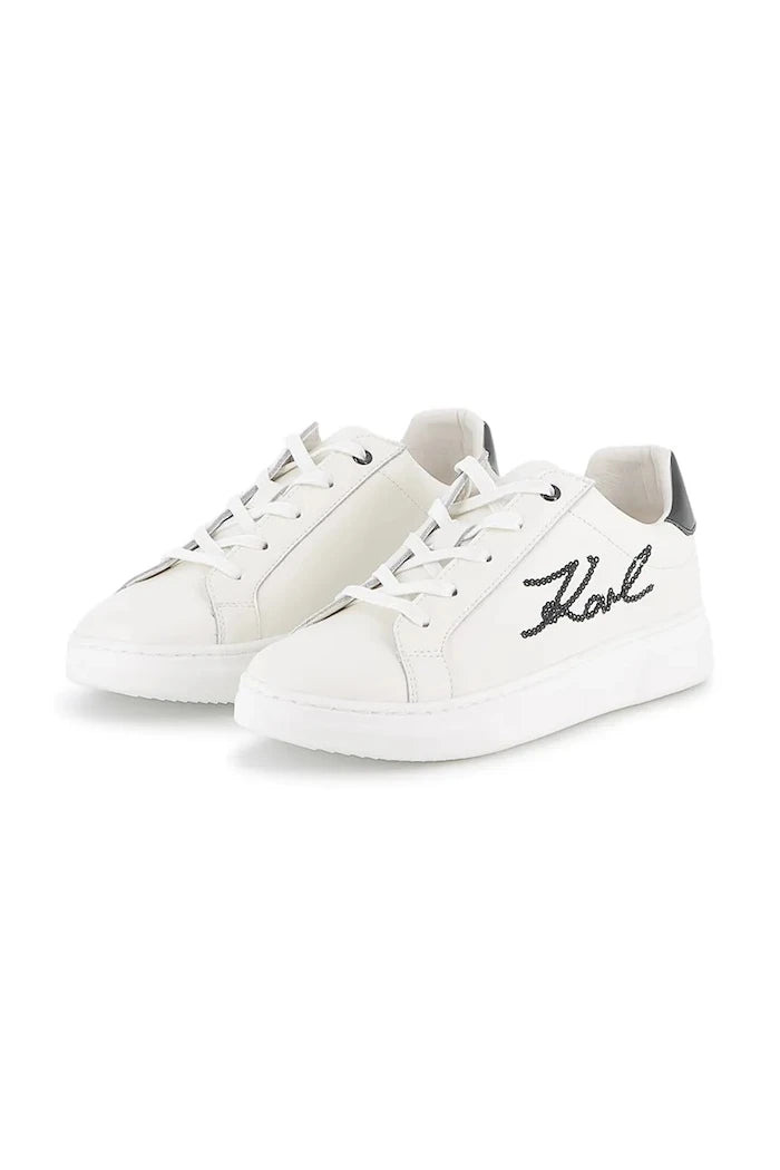 Karl Lagerfeld Çocuk Deri Spor Ayakkabı