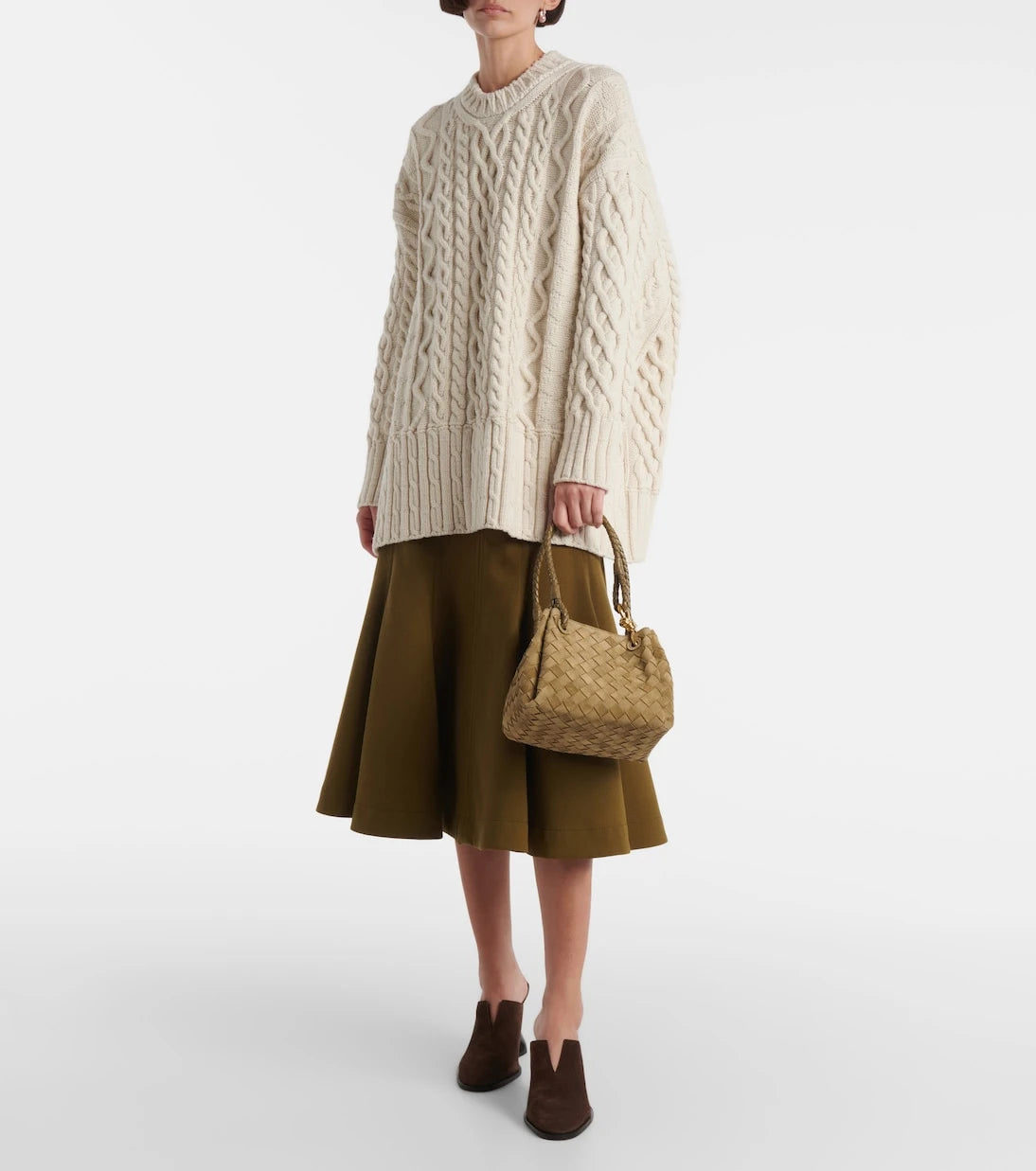 Bottega Veneta - Parachute Small suede shoulder bag