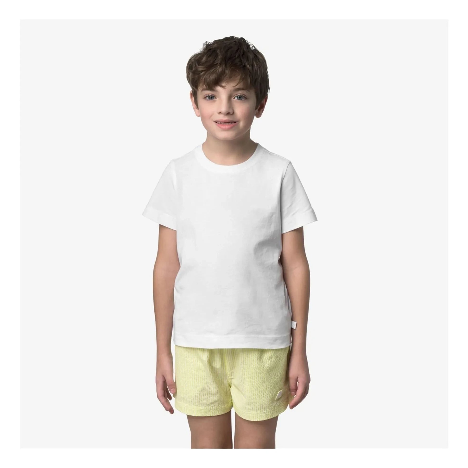 K-way - Hazel Beach Striped Swim Shorts | Yellow