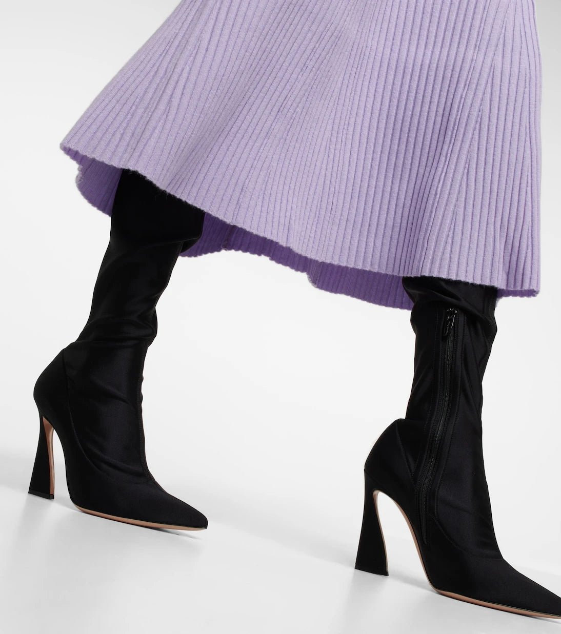 Dorothee Schumacher - Ribbed-knit wool-blend midi dress