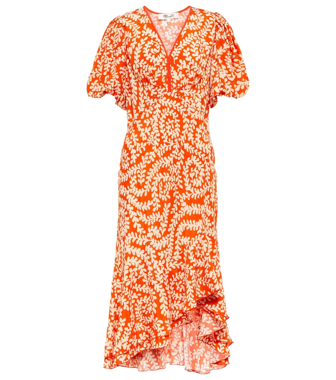 Diane von Furstenberg - Madrid printed crêpe midi dress