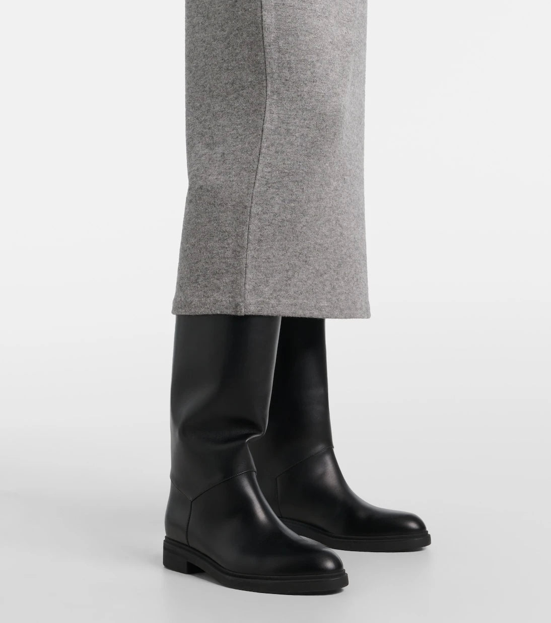 Vince - Jersey midi skirt