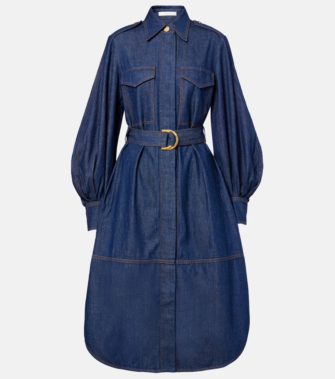 Zimmermann - Denim midi dress