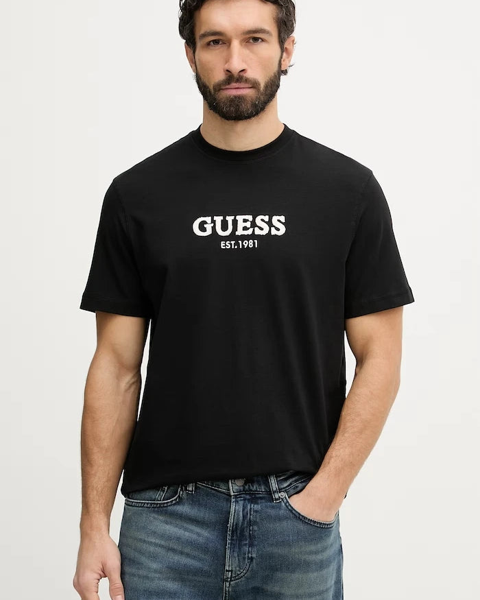 Guess basic erkek pamuklu tişört