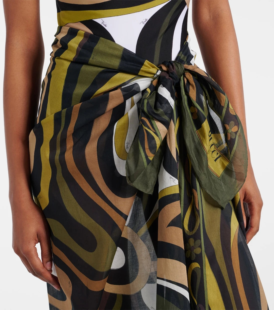 Pucci - Marmo cotton beach cover-up
