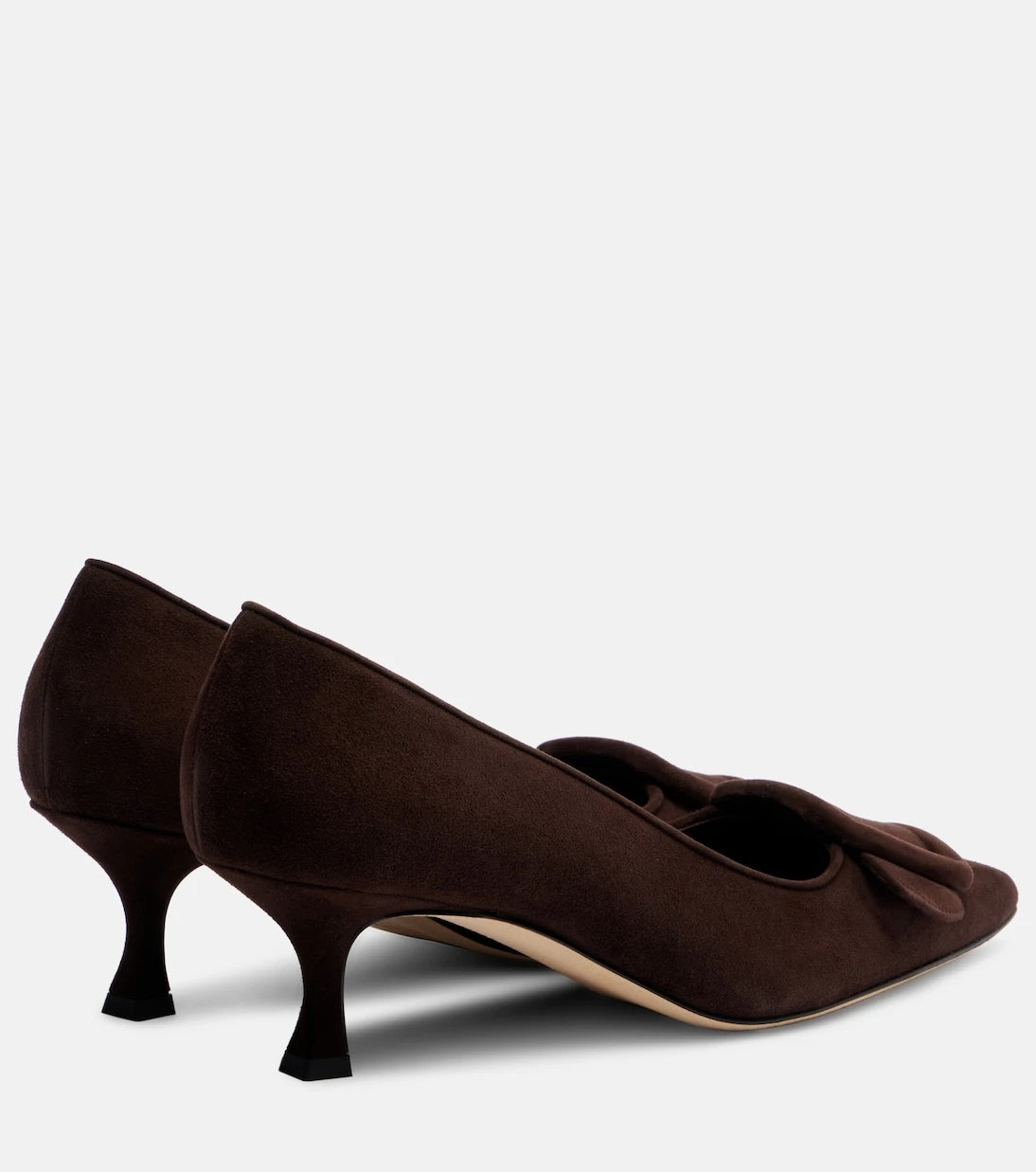 Manolo Blahnik - Maysale 50 süet topuklu ayakkabı