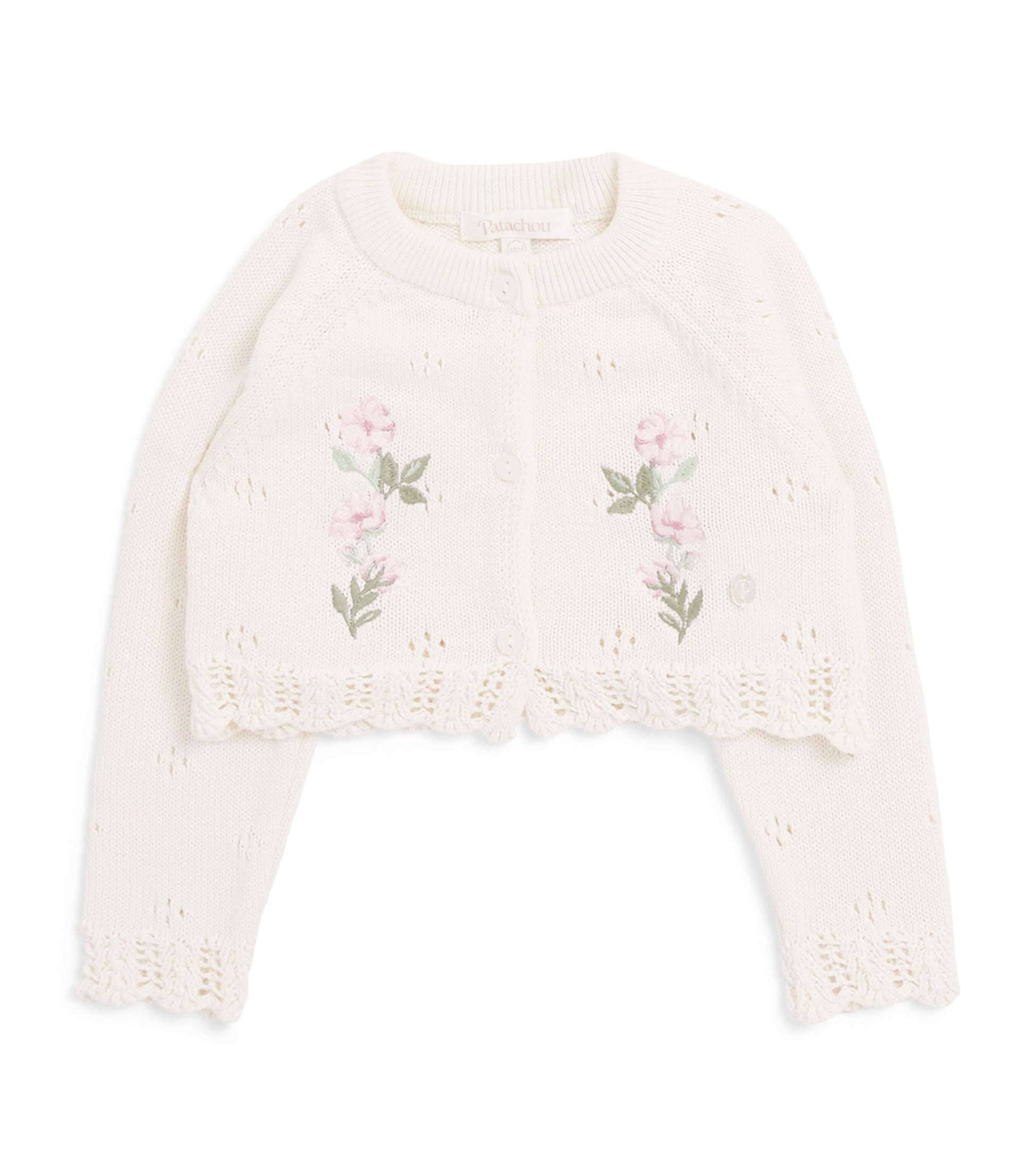 Cotton Embroidered Cardigan (6 Months-4 Years)