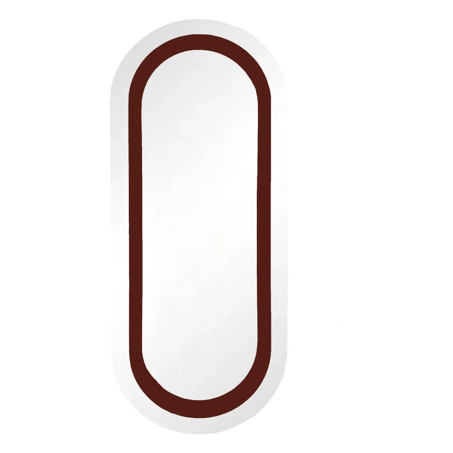 Gabrielle Paris - Victor lacquered wood mirror | Burgundy