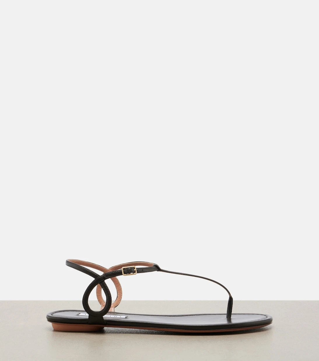 Aquazzura - Almost Bare leather thong sandals