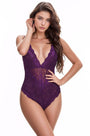 Lacy V-Cut Teddy
