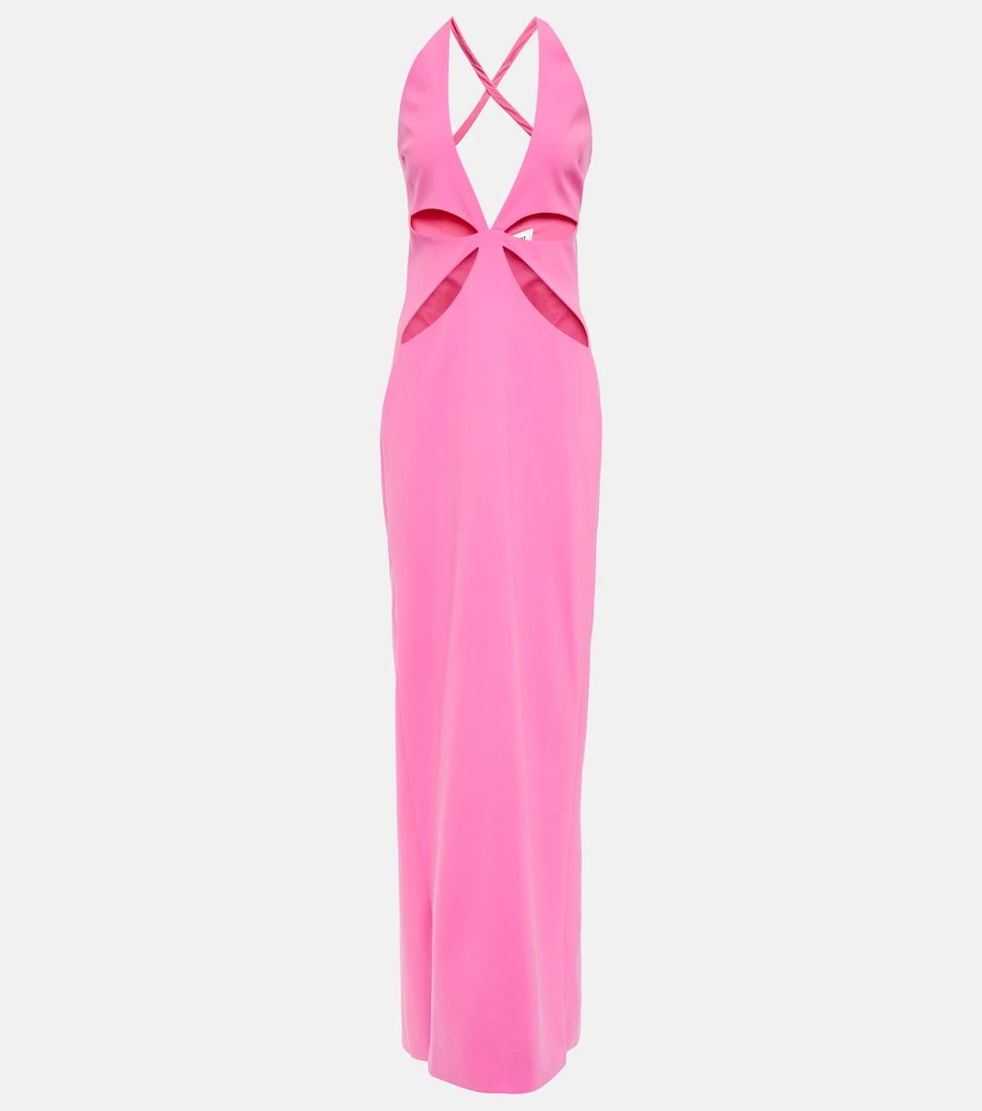 Mônot - Cutout halterneck gown