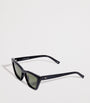 Black Cat Eye Velodrome Sunglasses