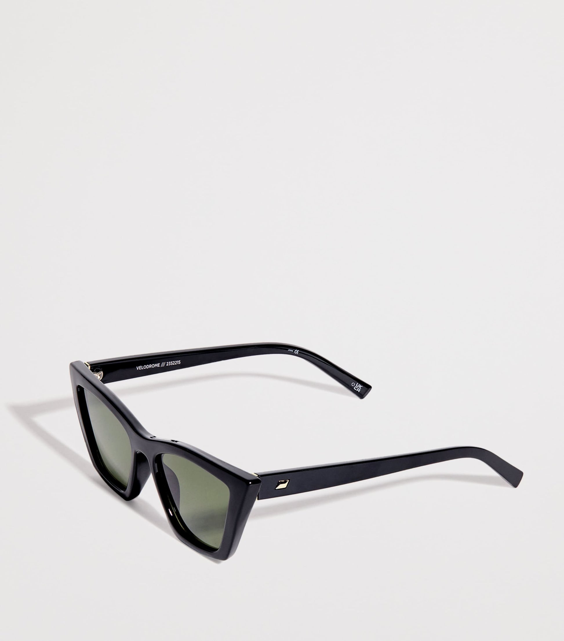 Black Cat Eye Velodrome Sunglasses