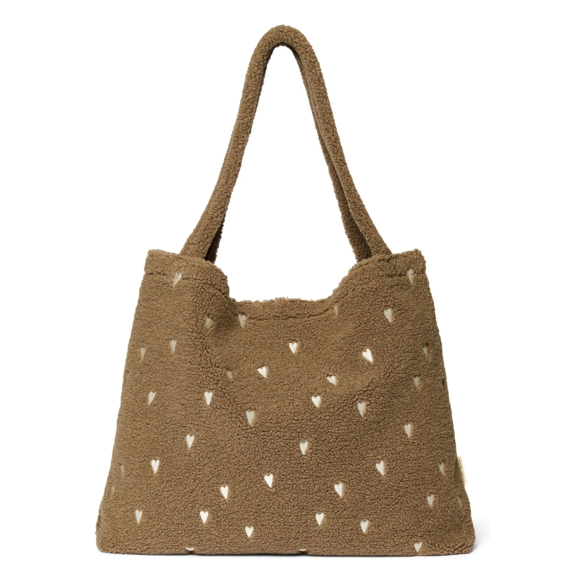 Studio Noos - Hearts mom-bag | Brown