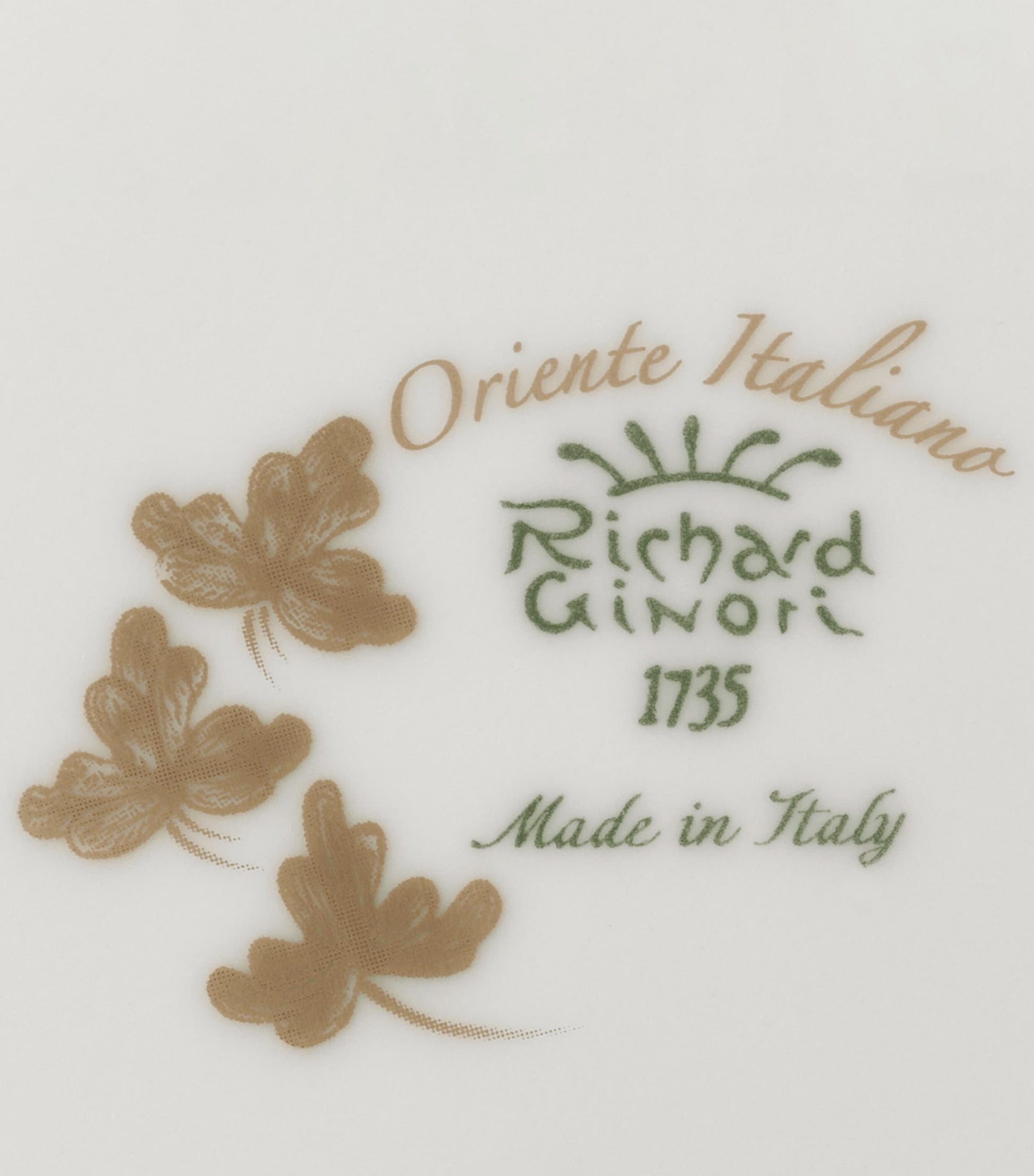 Large Porcelain Oggetti Change Tray