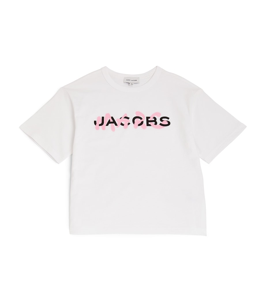 Marc Jacobs Kids Spray Paint-Logo Print T-Shirt (4-12+ Years)
