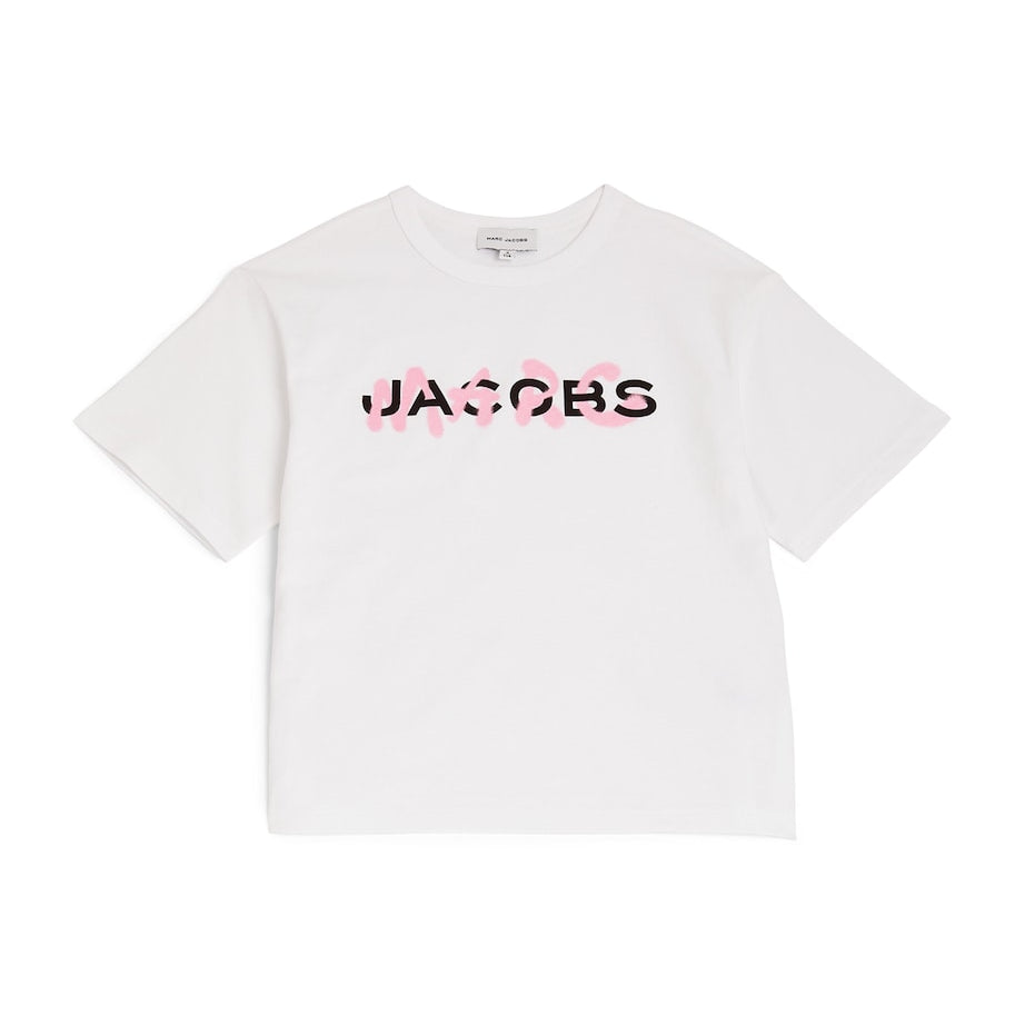 Marc Jacobs Kids Spray Paint-Logo Print T-Shirt (4-12+ Years)