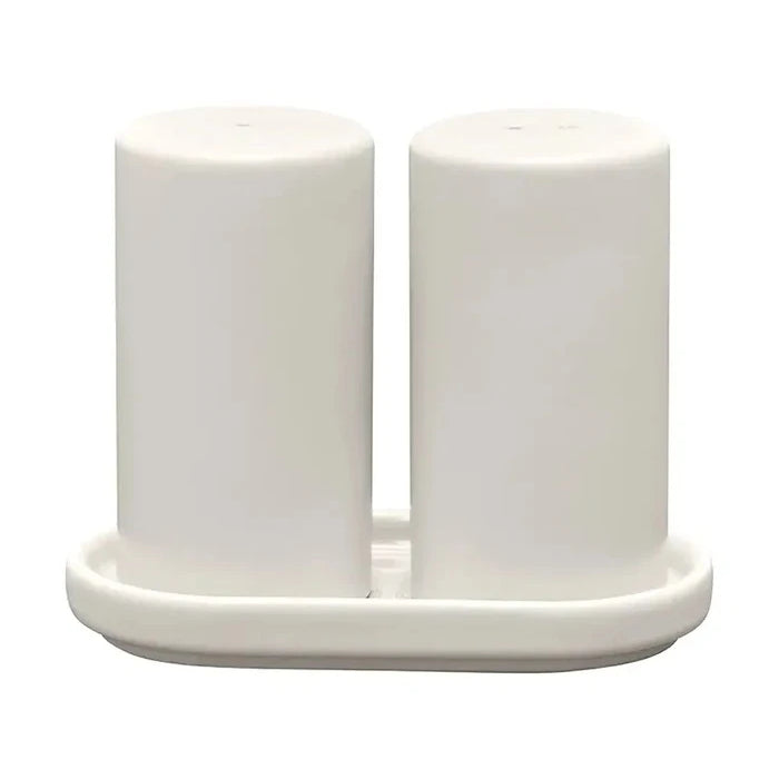 Blomus Pilar 9 cm Tabaklı Tuzluk ve Biberlik