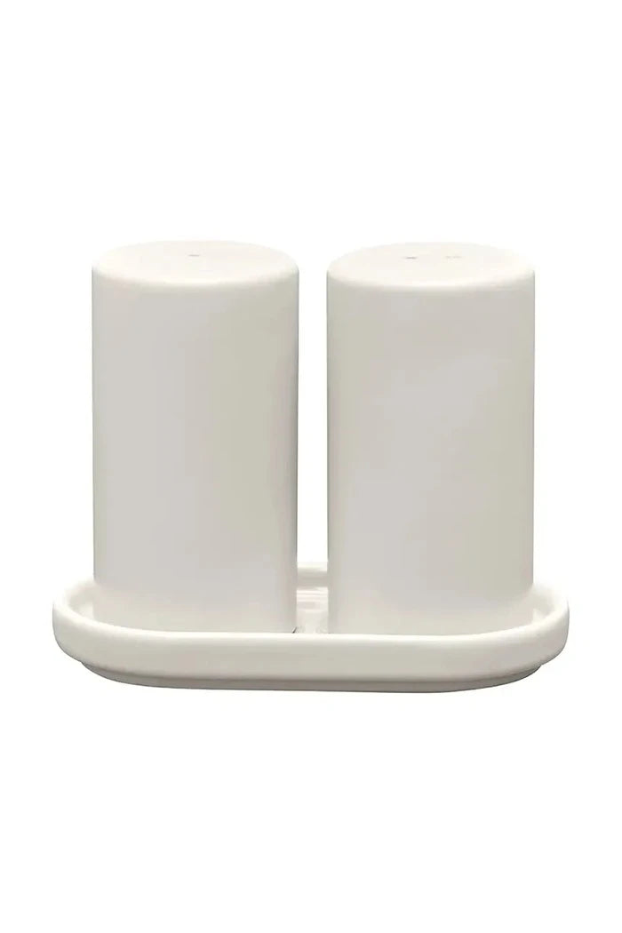 Blomus Pilar 9 cm Tabaklı Tuzluk ve Biberlik