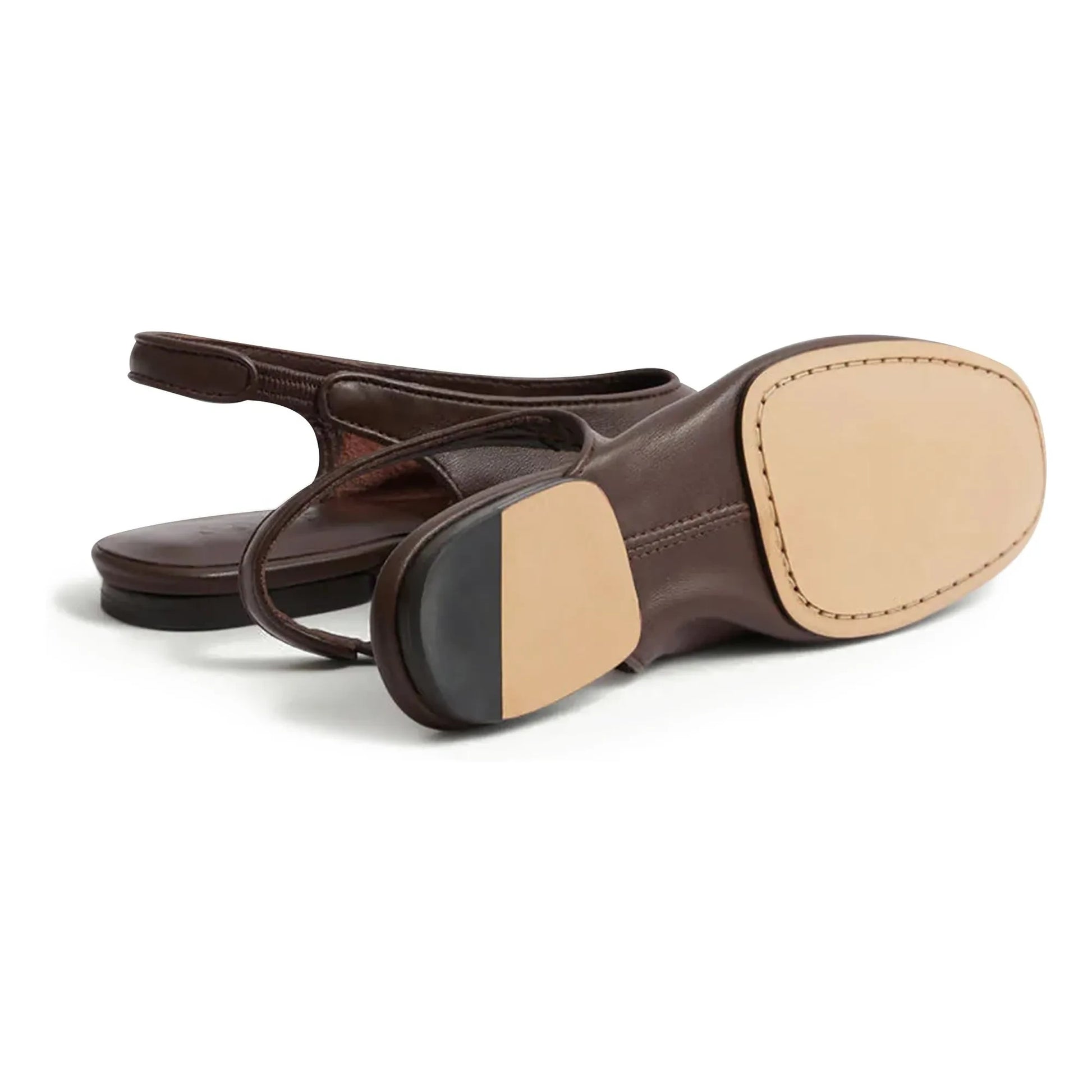 Soeur - Ballerinas Emmett Leather | Chocolate