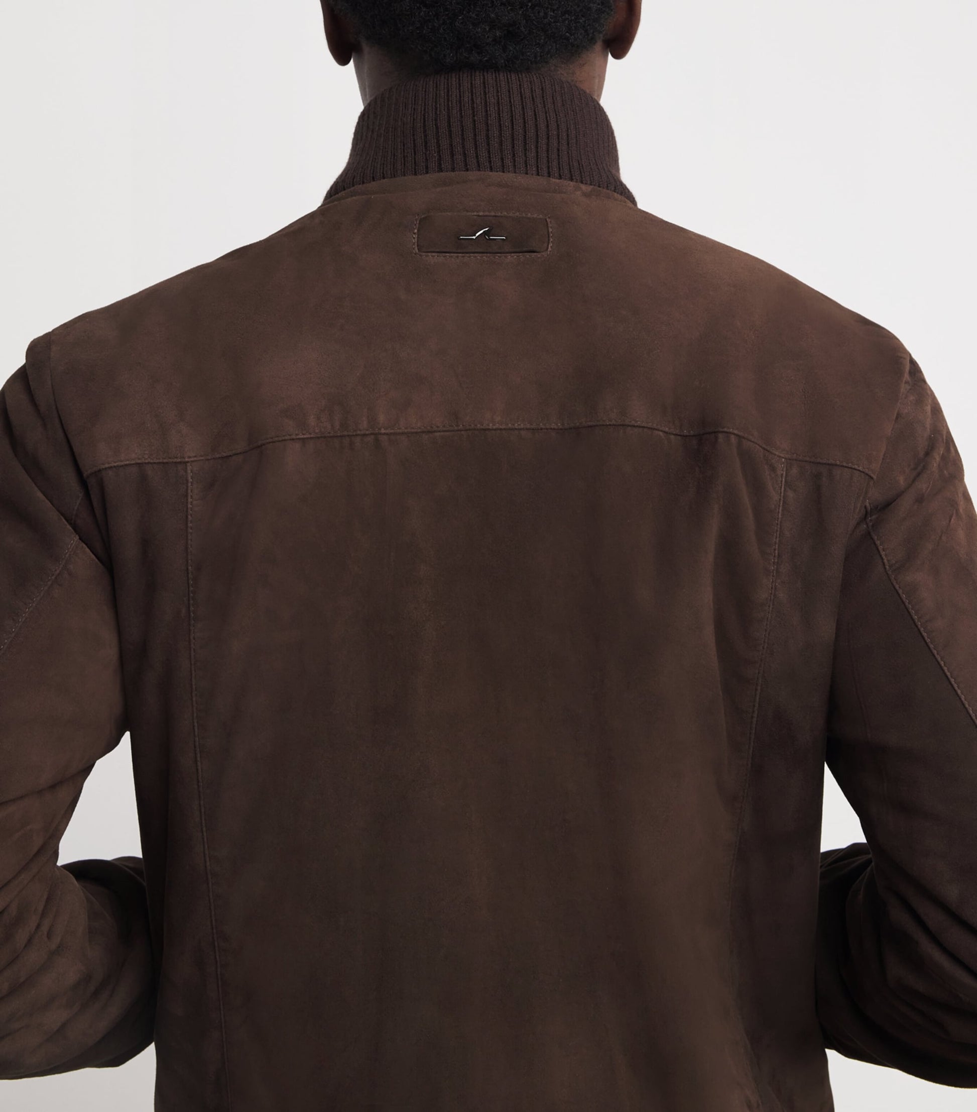 Aqualeather Suede Bomber Jacket