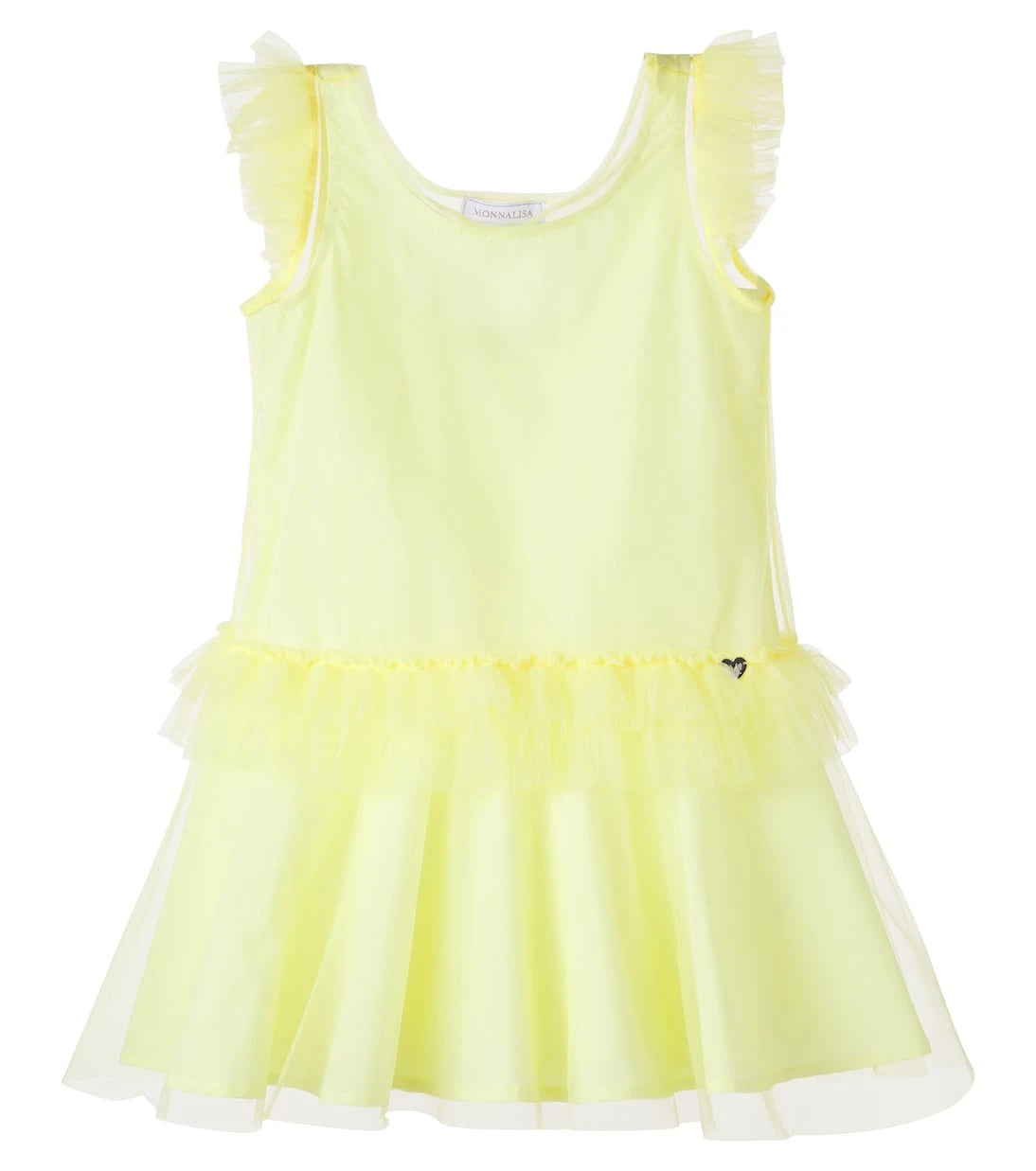 Monnalisa - Ruffled tulle dress