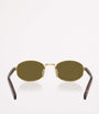 Prada Gold Steel PR B53S Sunglasses