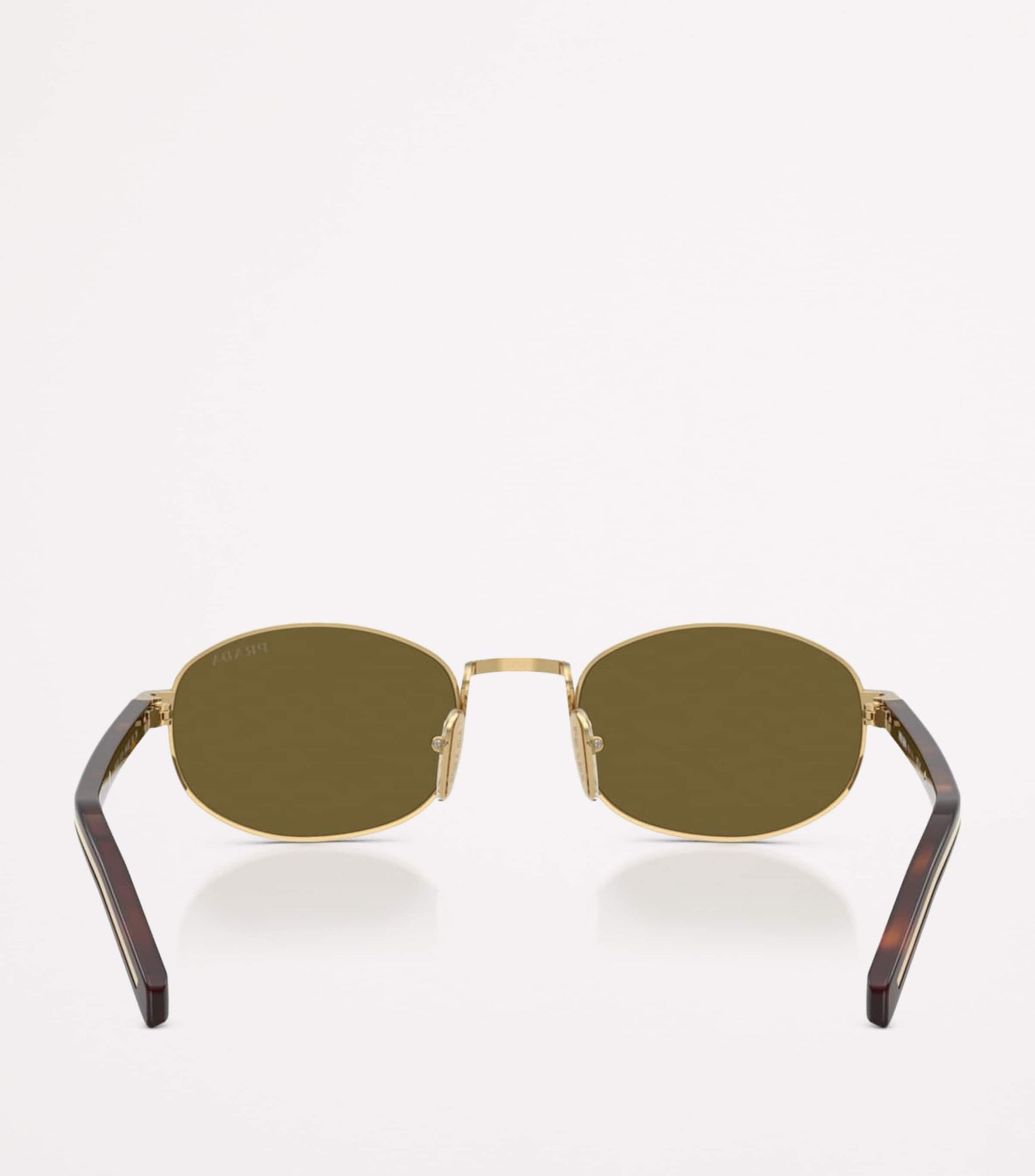 Prada Gold Steel PR B53S Sunglasses