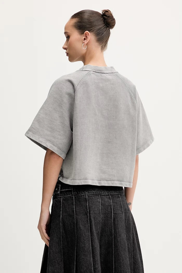 HUGO Blue kadın oversized pamuklu T-shirt Dorlina_B_1