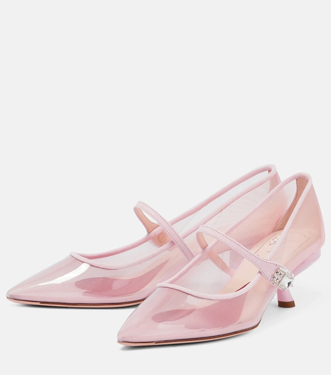 Roger Vivier - حذاء الأطفال بالكعب الفاصل المصنوع من الـ PVC