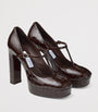Marene 120 Leather Mary Jane Pumps